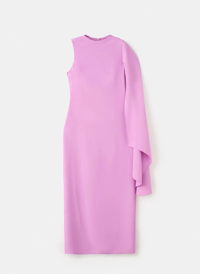 MANGO  Long asymmetrical cape dress for Women | Best Price UAE